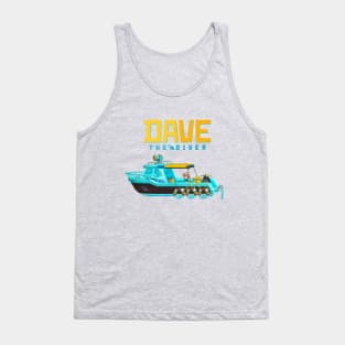 DAVE the diver - BOAT - Fan Art Tank Top